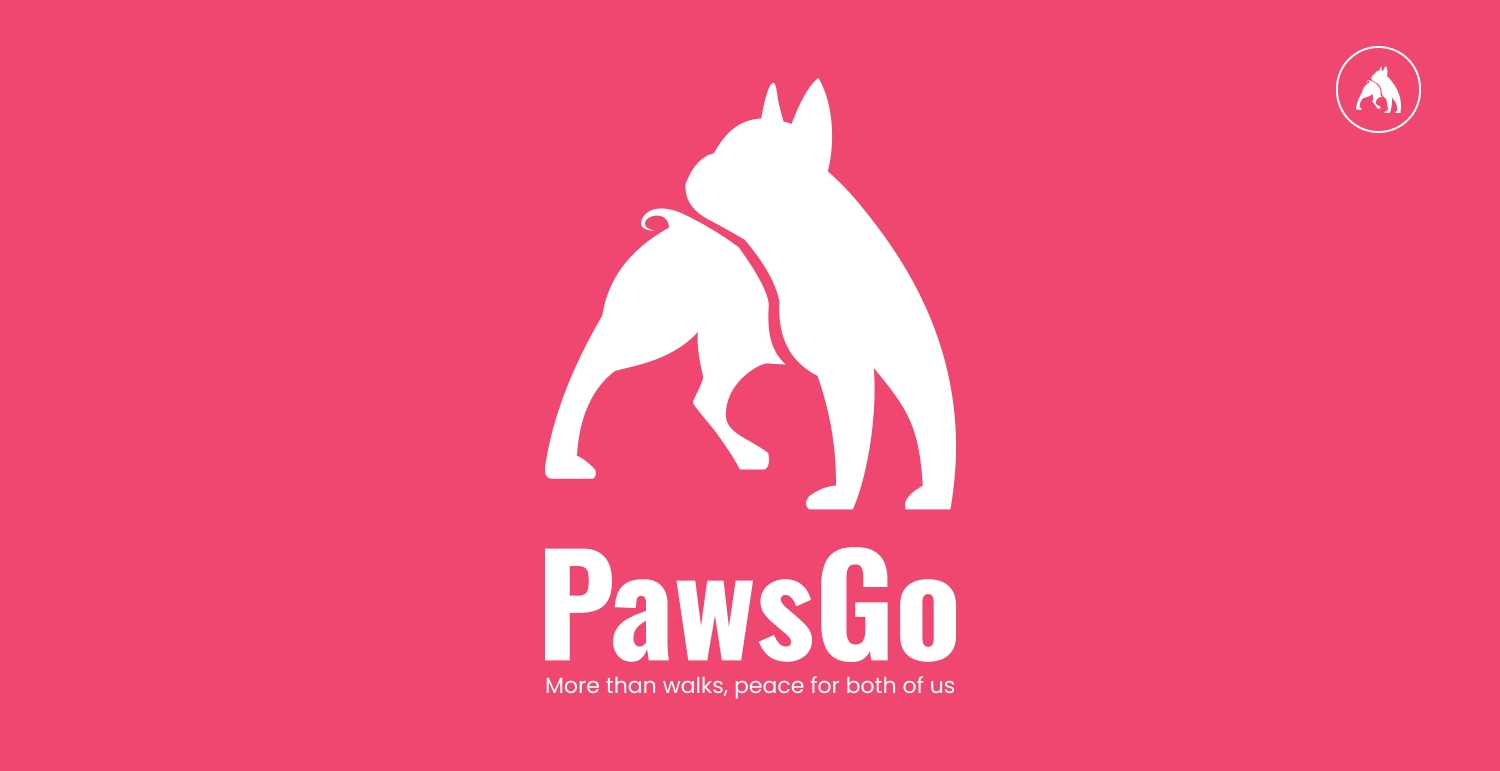 PawsGo brand identity applications
