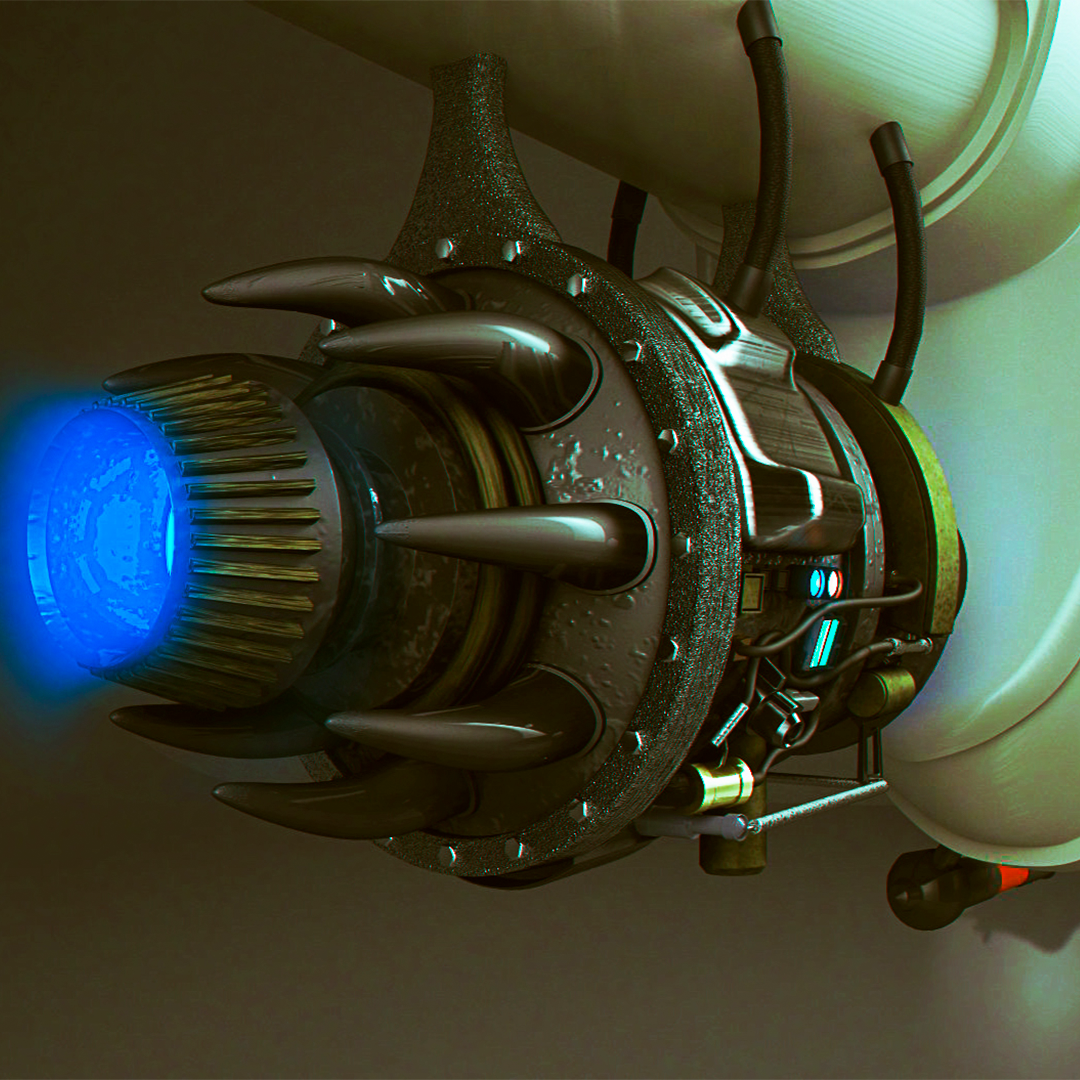 Spaceship detail visualization