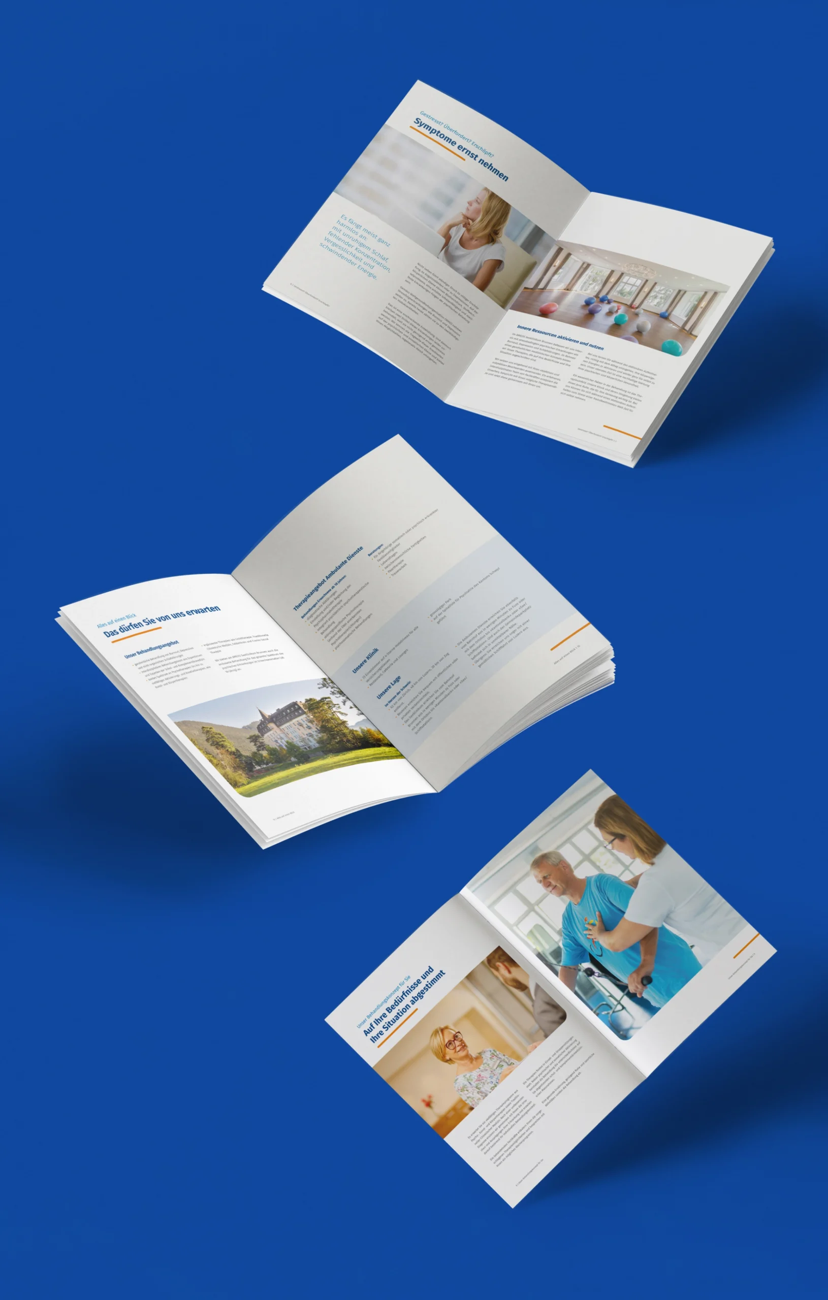 AMEOS brochure interior spreads