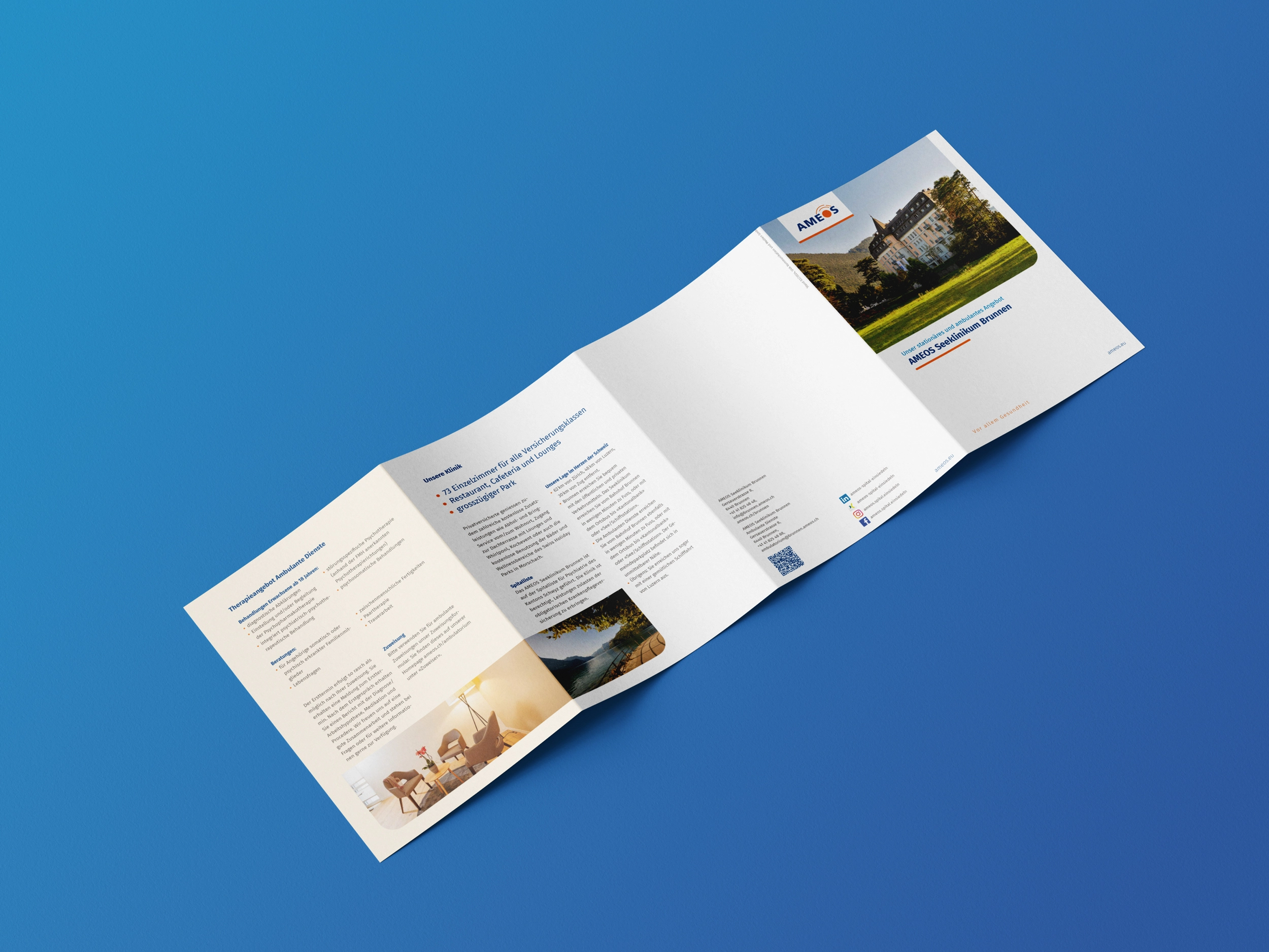 AMEOS Brunnen referral flyer