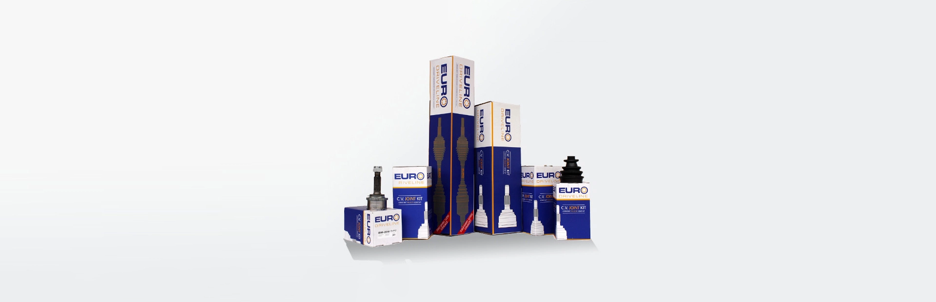 Euro Driveline product packaging and automotive components