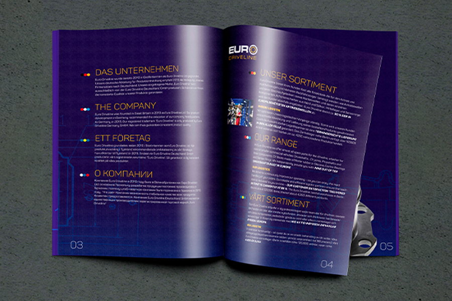 Euro Driveline catalog spread