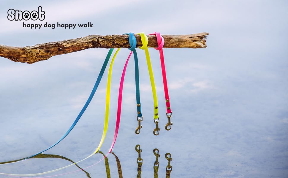 SNOOT dog leash advertising visual